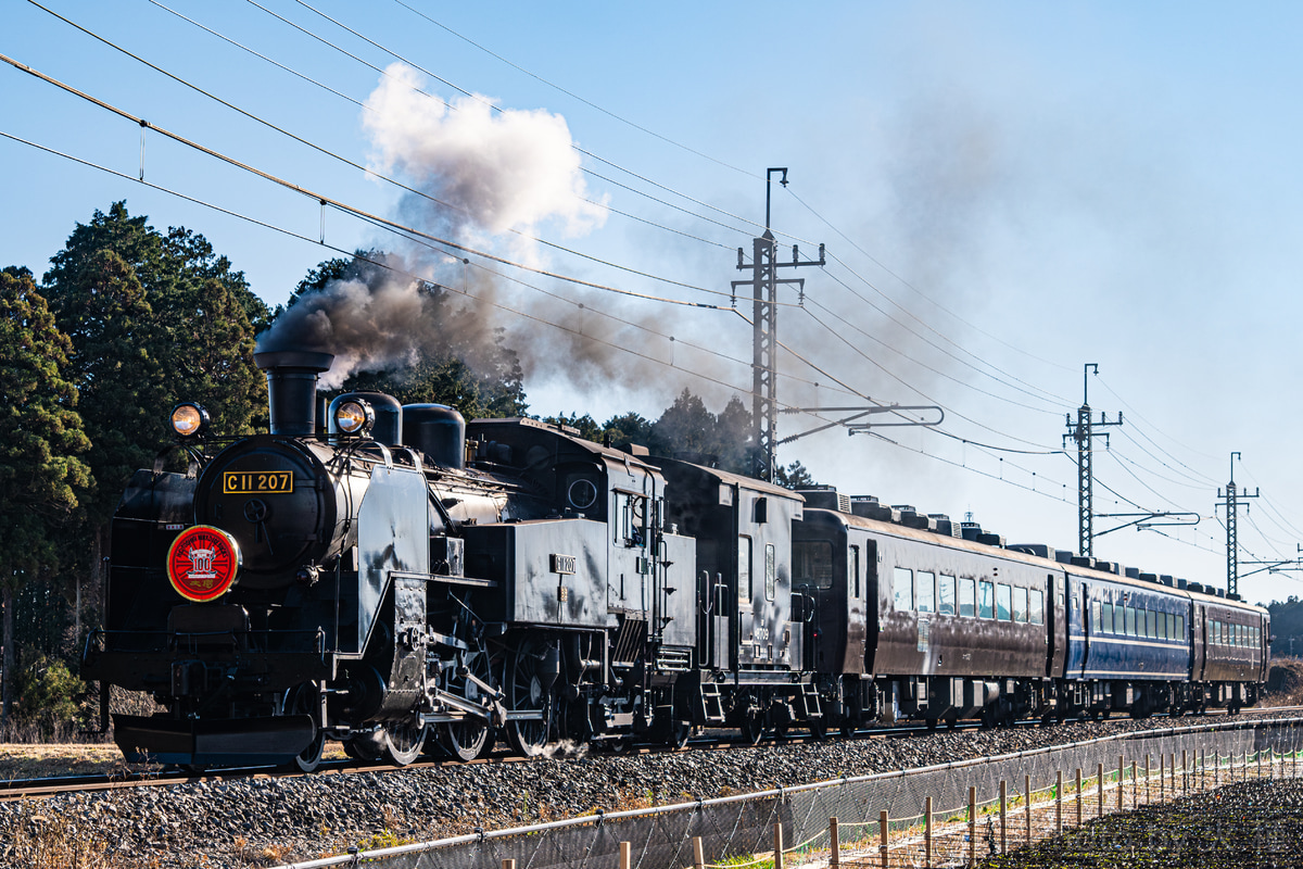 東武鉄道 下今市機関区 C11 207