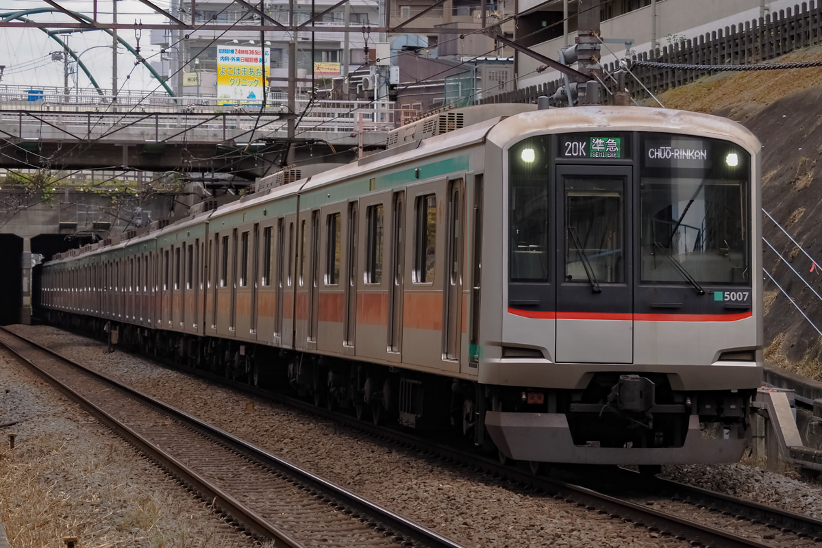 東急電鉄 長津田検車区 5000系 5107F