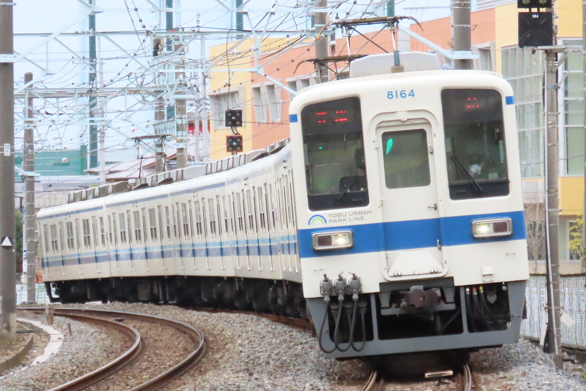 JR東日本 南栗橋車両管区七光台支所 8000型 8164F
