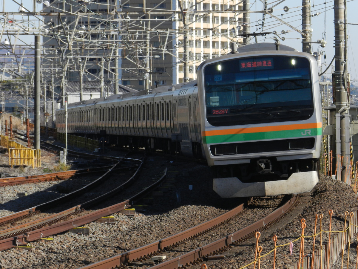 JR東日本 小山車両センター E231系 ヤマ531編成