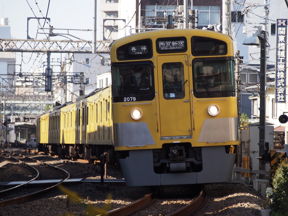 西武鉄道 小手指車両管理所 2000系 2079F
