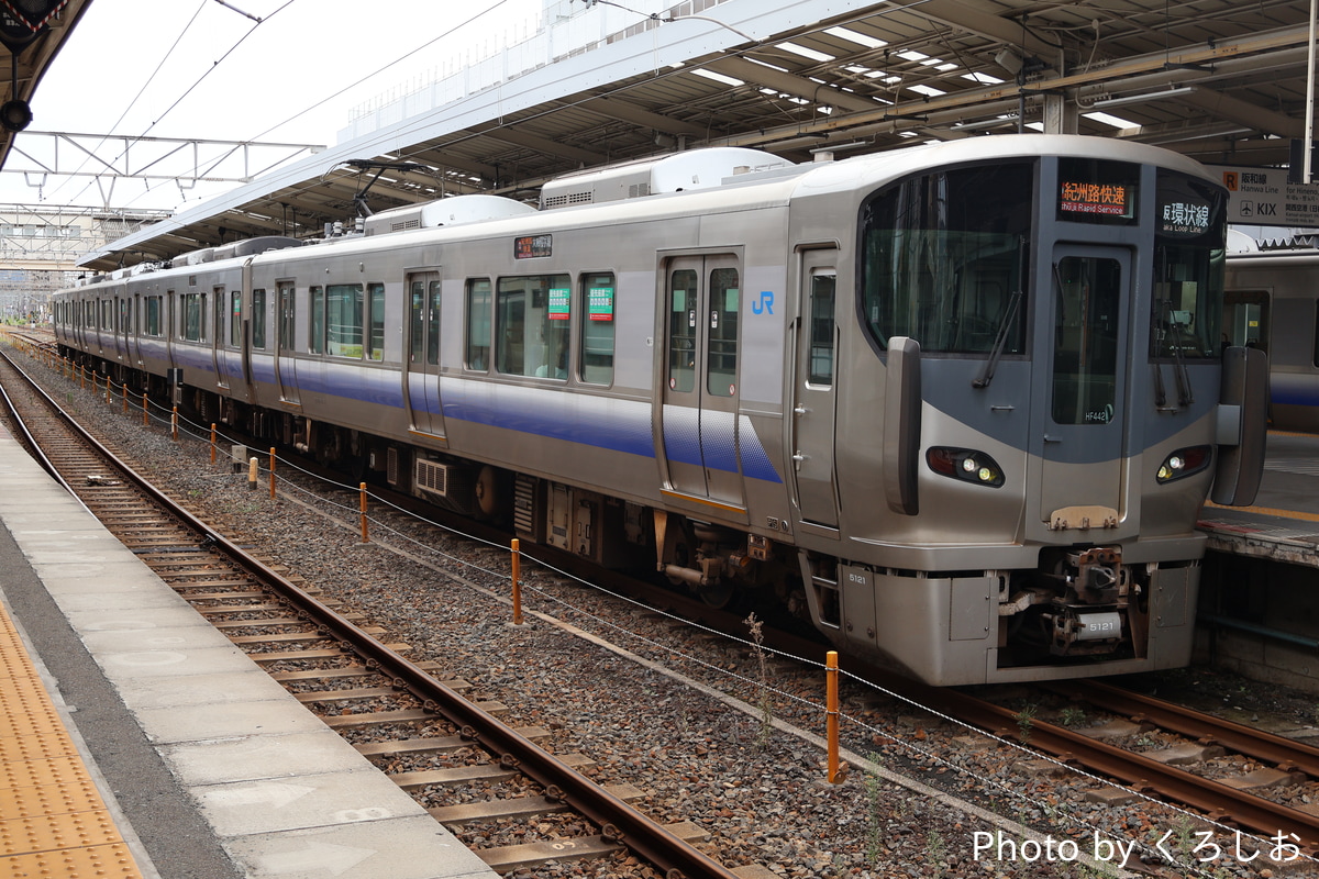 JR西日本 吹田総合車両所日根野支所 225系 HF442編成