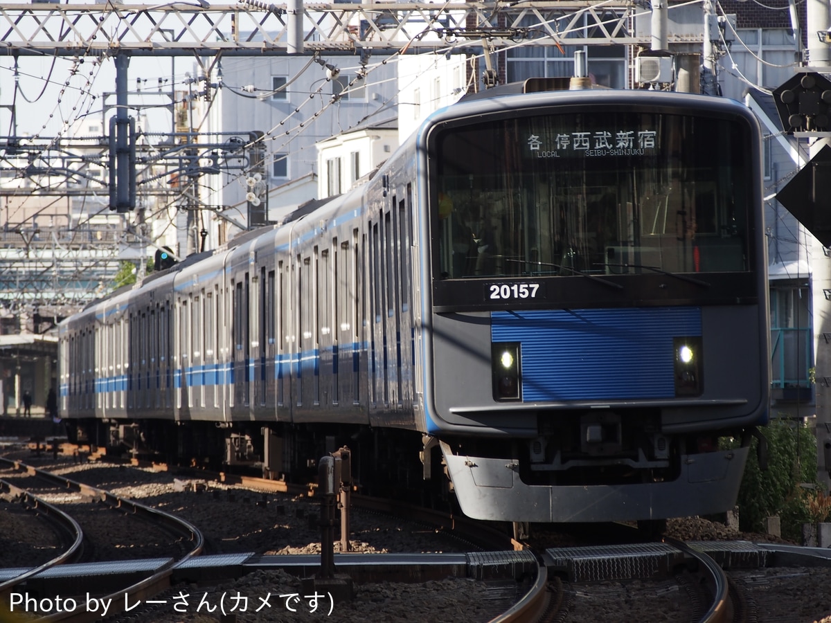 西武鉄道 南入曽車両管理所 20000系 20157F