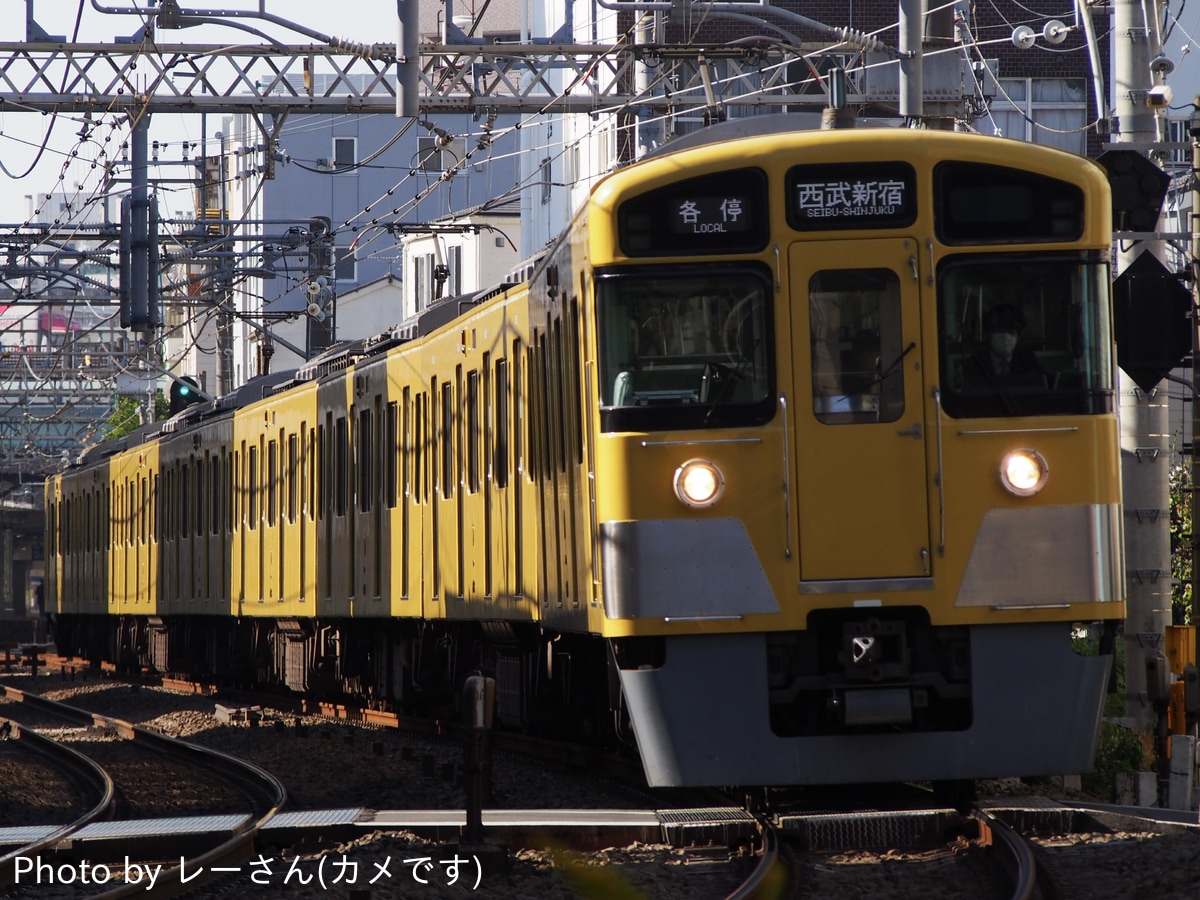 西武鉄道 武蔵丘車両管理所 2000系 2073F