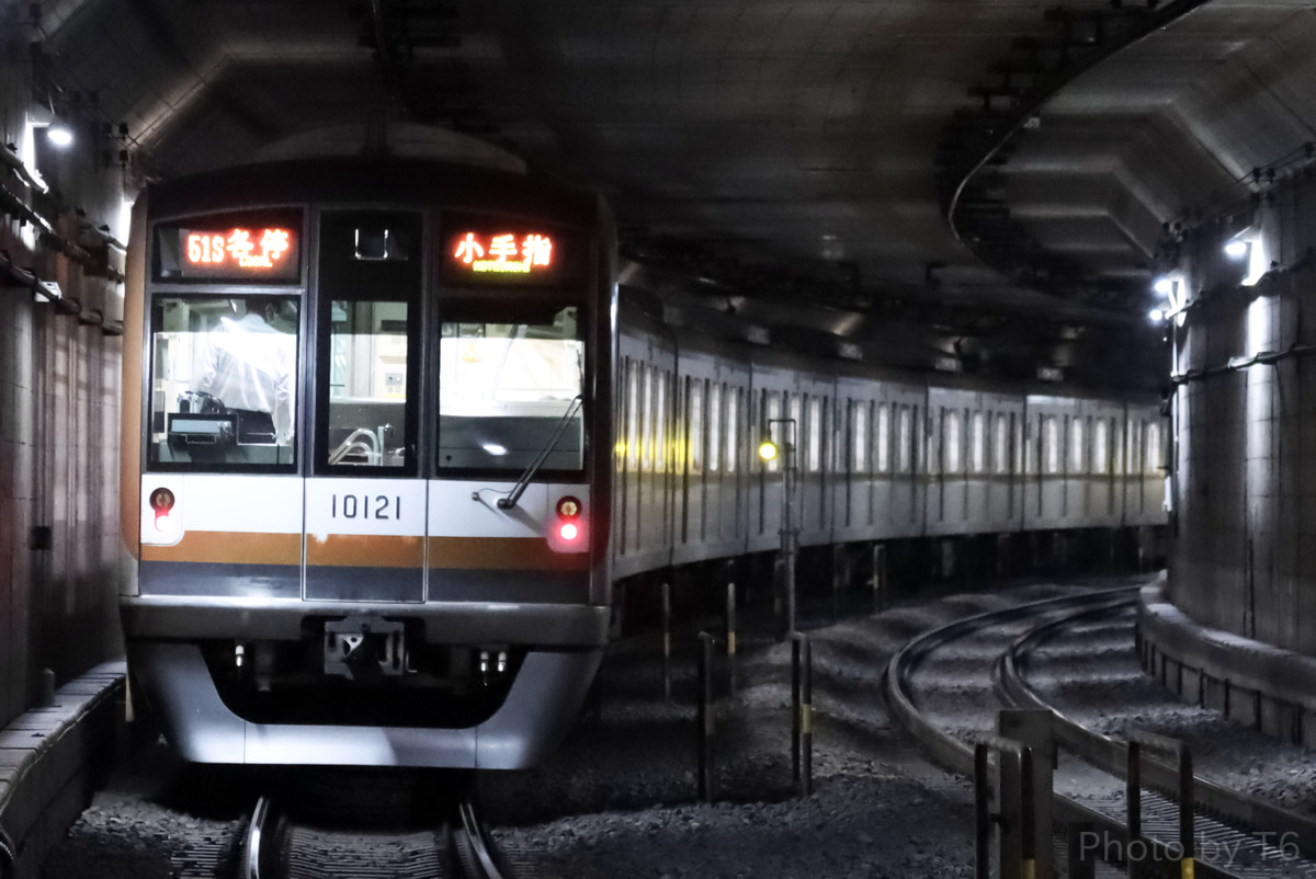 東京メトロ 和光検車区 10000系 10121f