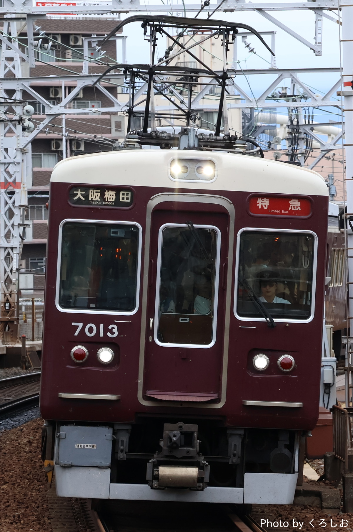 阪急電鉄 西宮車庫 7000系 7013F