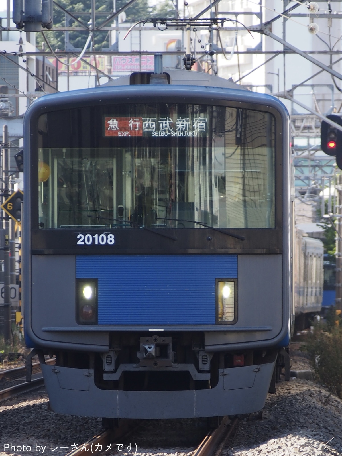 西武鉄道 玉川上水車両管理所 20000系 20108F
