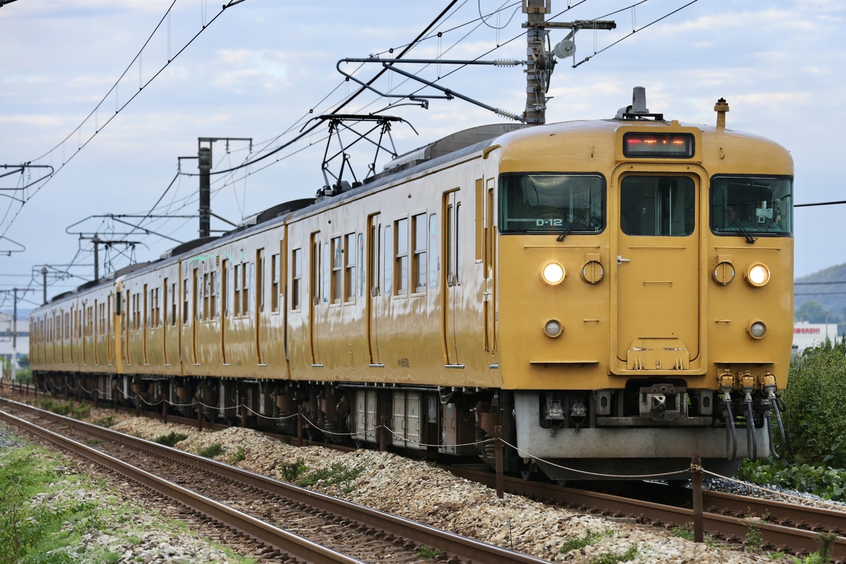 JR西日本 下関総合車両所岡山電車支所 115系 A14編成