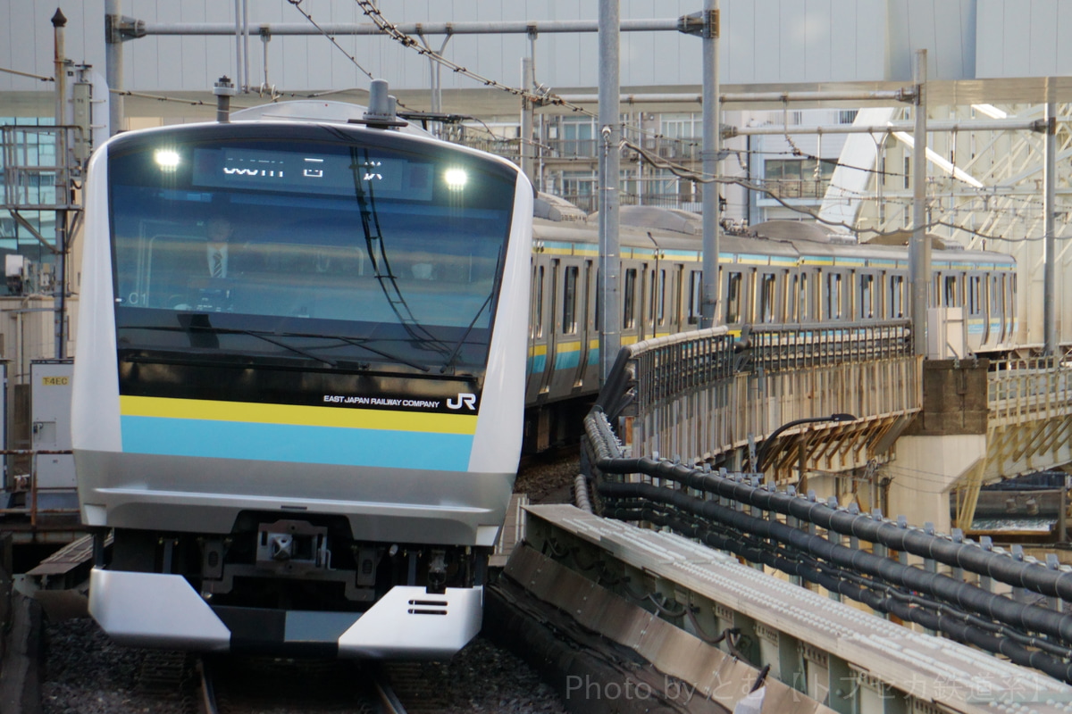 JR東日本 幕張車両センター本区 E233系 マリC1編成