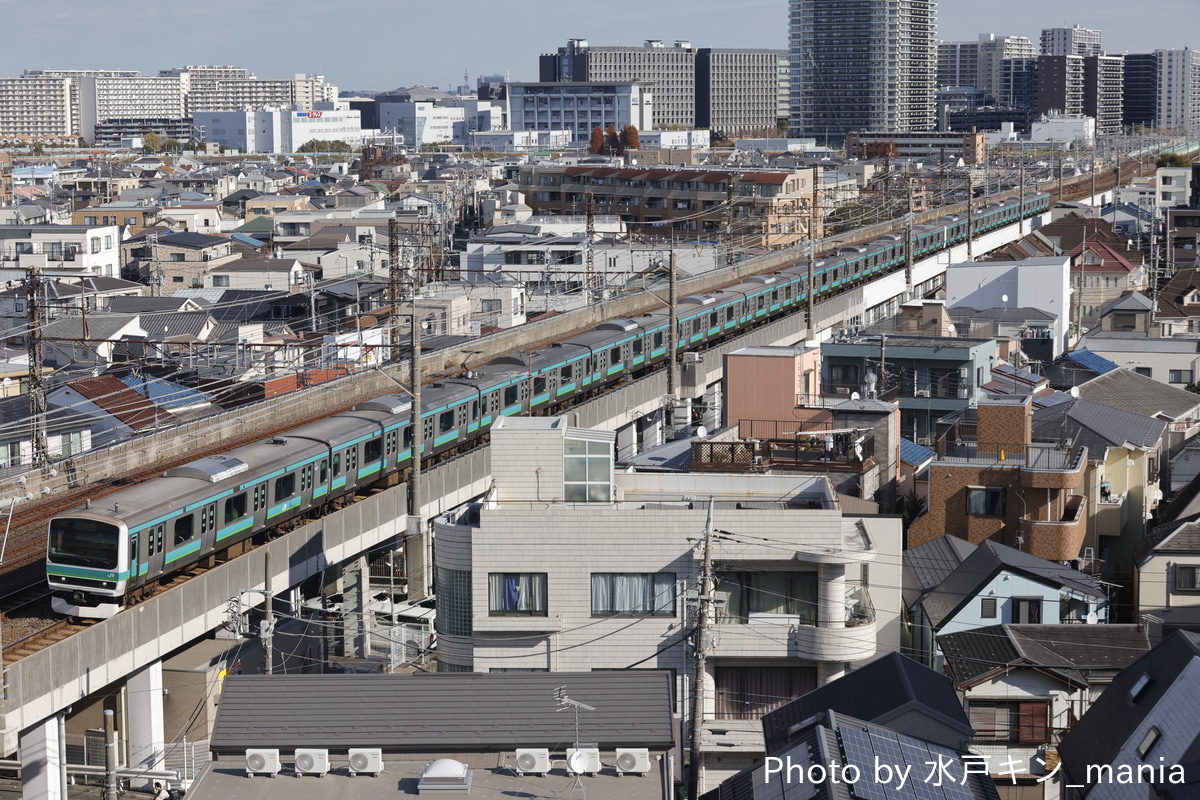 JR東日本 松戸車両センター本区 E231系 マト116編成