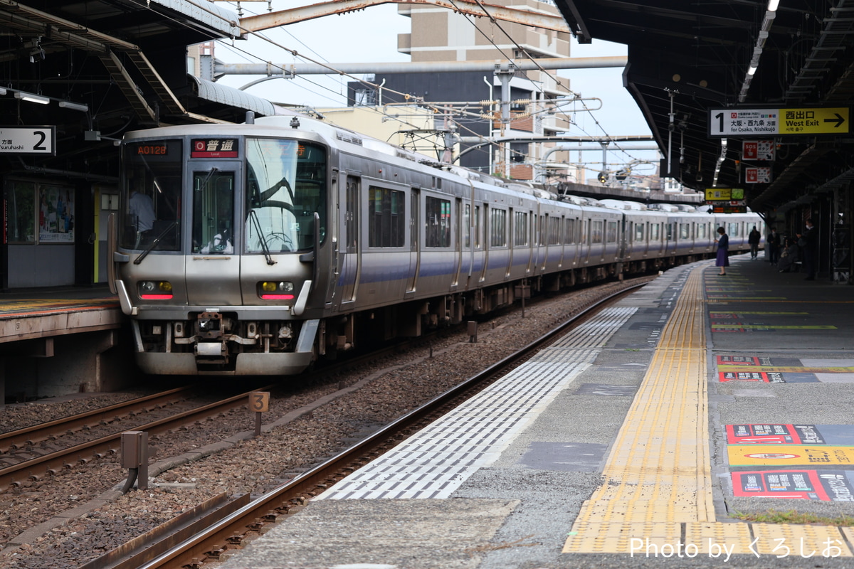 JR西日本 吹田総合車両所新在家派出所 223系 HE418編成