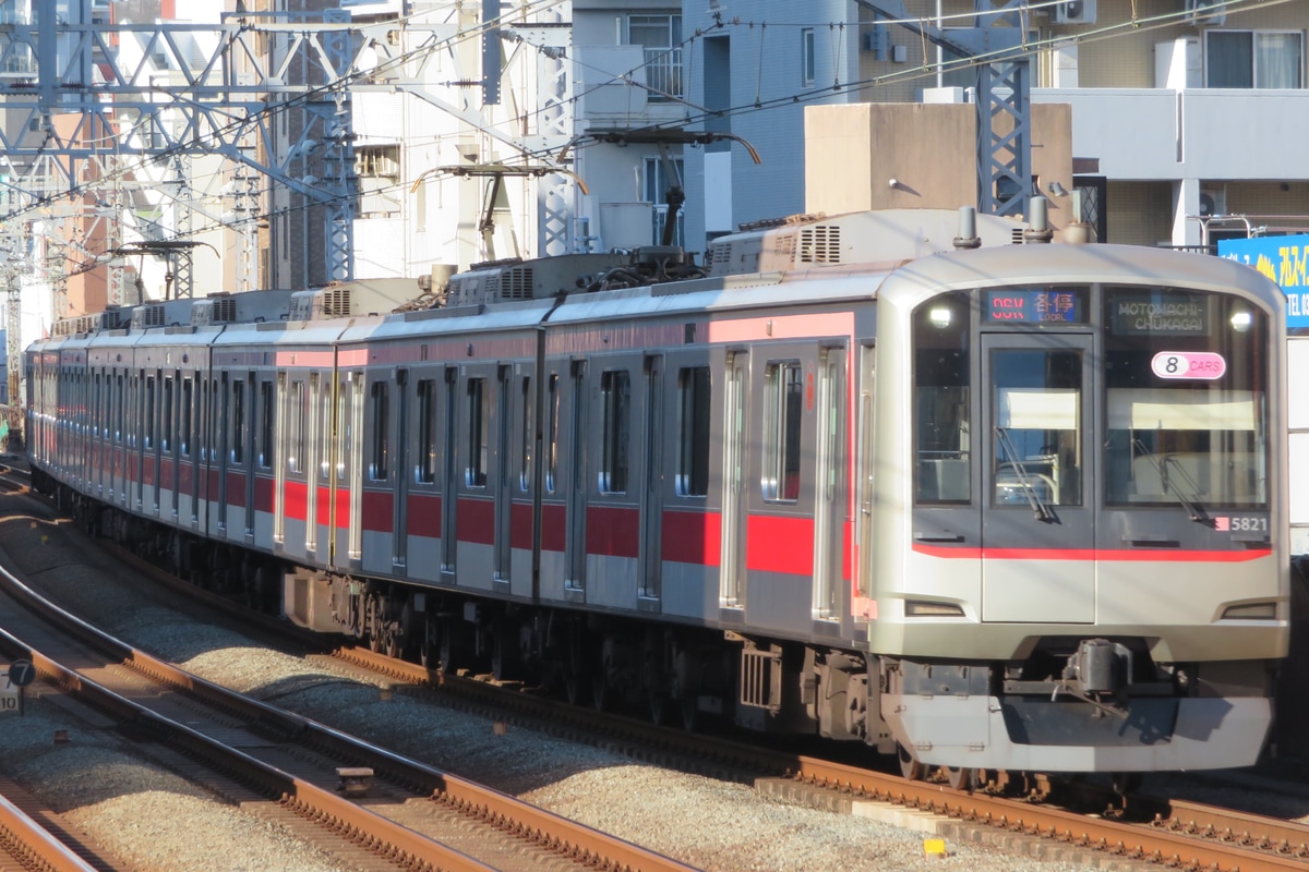 東急電鉄 元住吉検車区 5000系 5121F