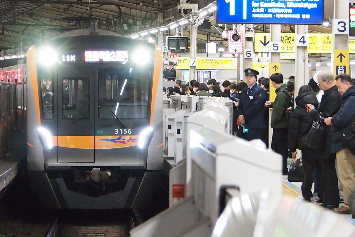 京成電鉄 宗吾車両基地 3100形 3156F