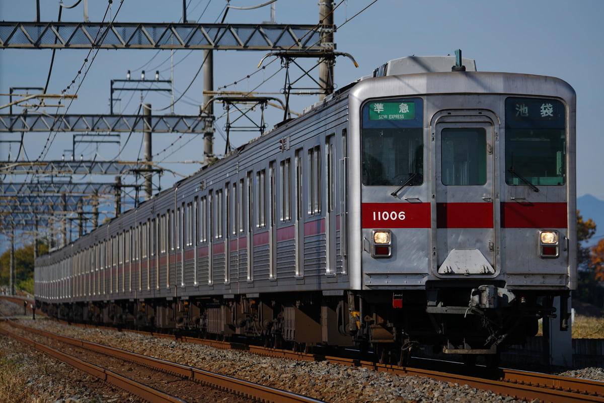 東武鉄道 森林公園検修区 10000型 11006F