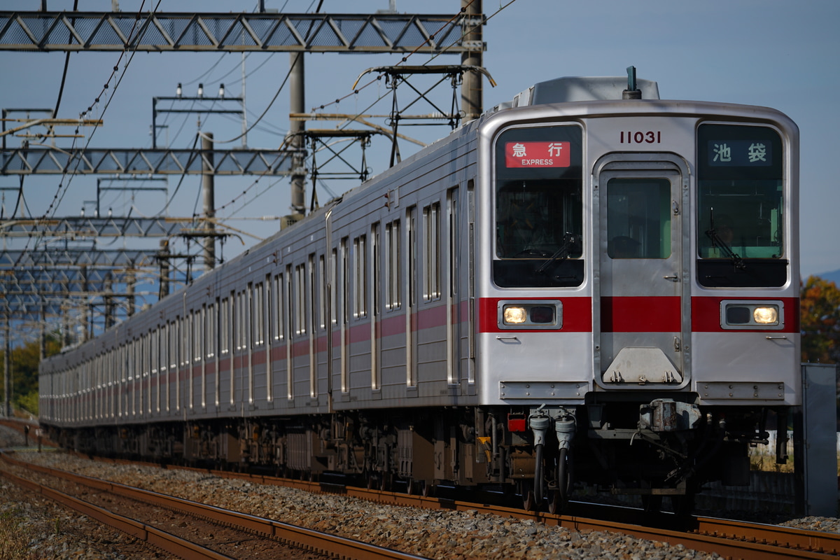 東武鉄道 森林公園検修区 10030型 11031F
