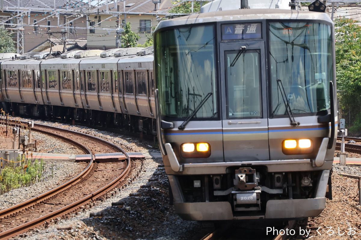JR西日本 網干総合車両所 223系 W20編成