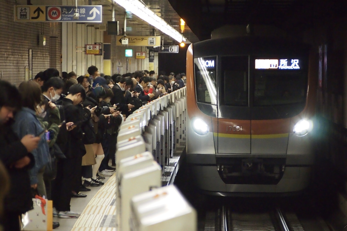 東京メトロ 和光検車区 17000系 17101F