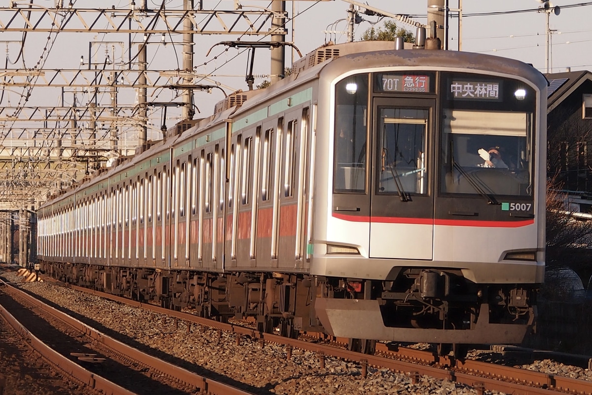 東急電鉄 長津田検車区 5000系 5107F