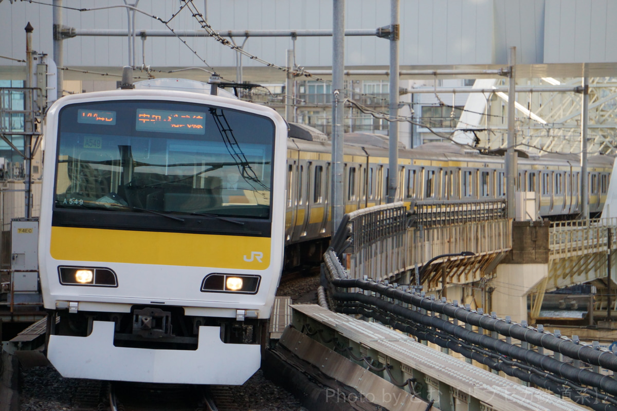JR東日本 三鷹車両センター E231系 ミツA549編成