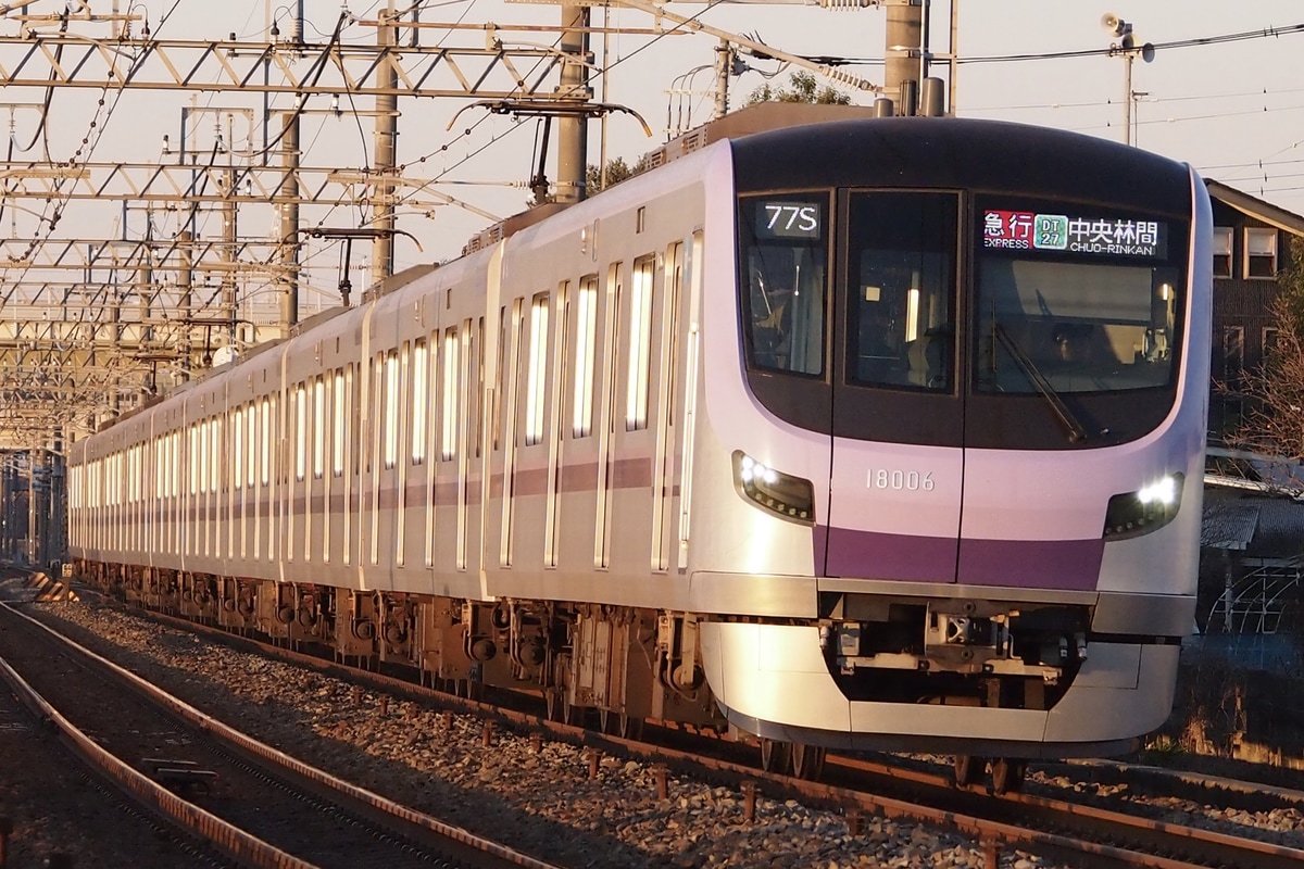 東京メトロ 鷺沼検車区 18000系 18106F