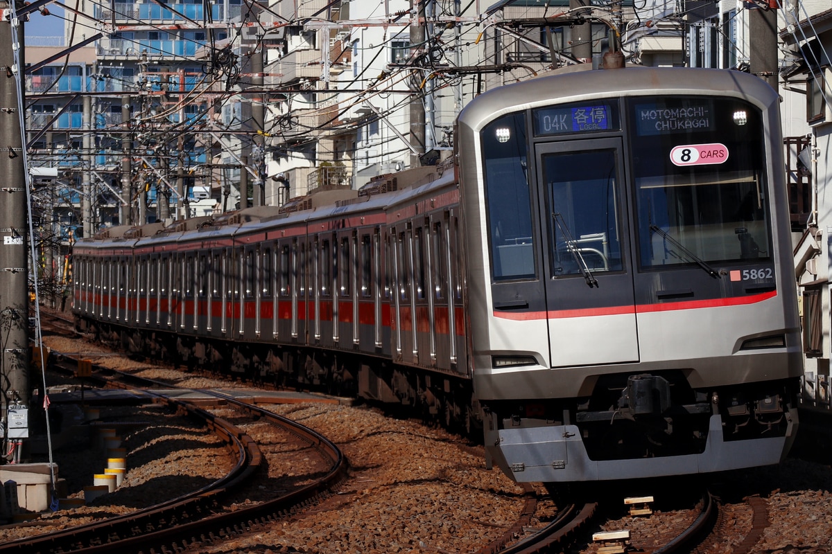 東急電鉄 元住吉検車区 5050系 5162F