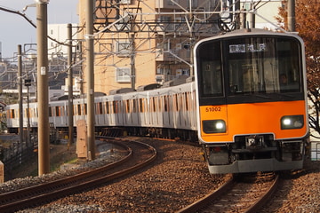 東武鉄道50000系51002Fを大山～中板橋間で撮影した画像