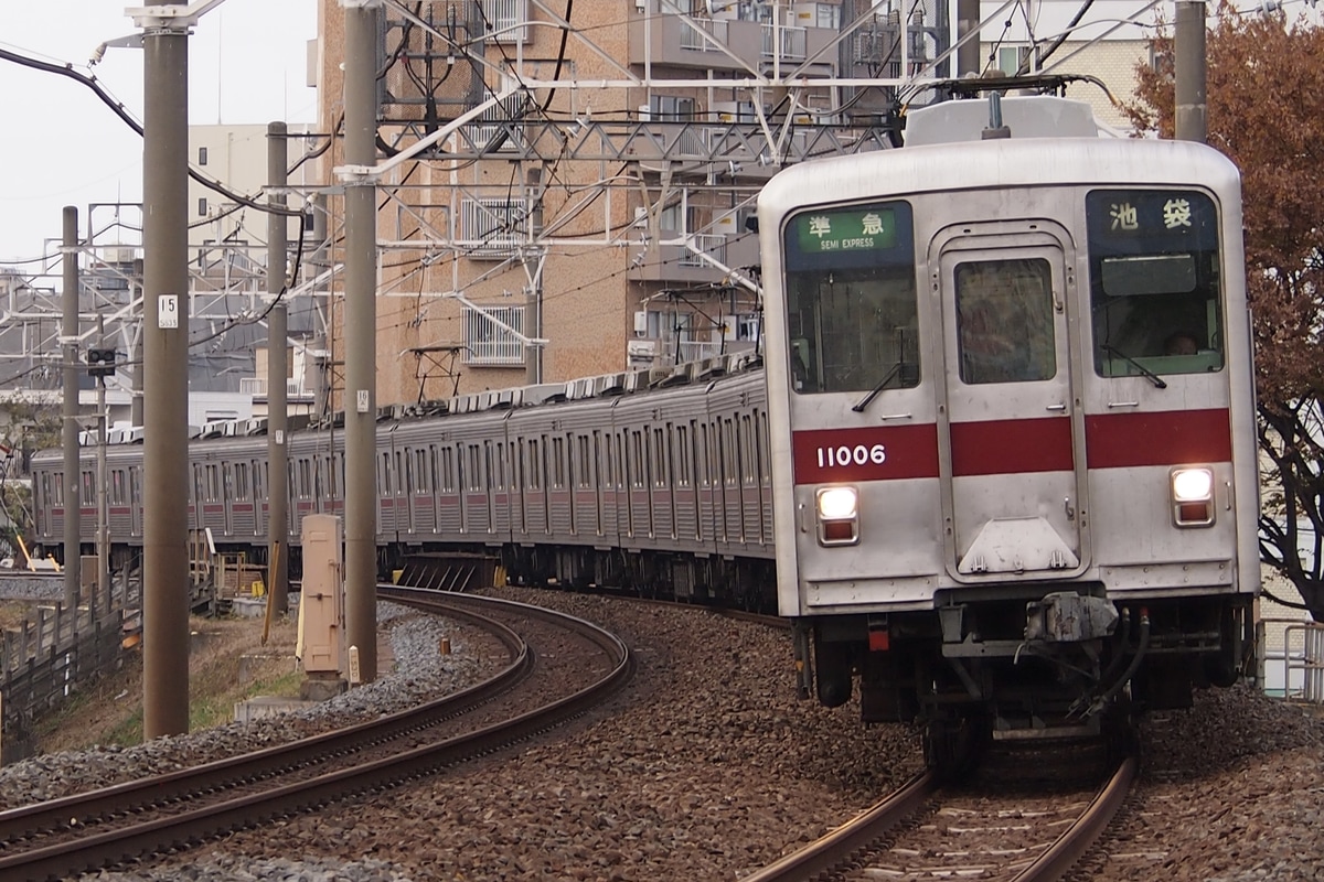 東武鉄道 森林公園検修区 10000系 11006F