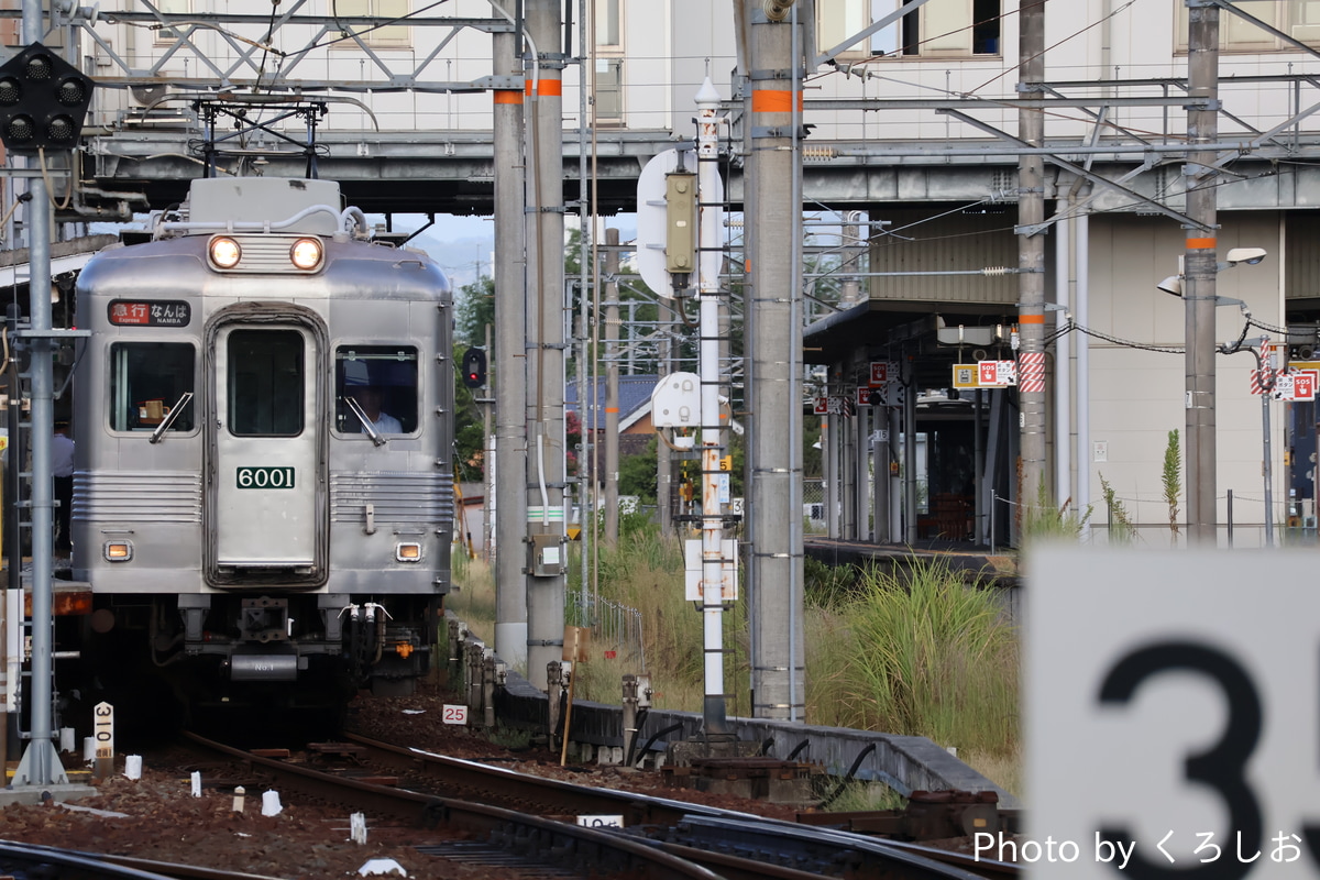 南海電気鉄道 小原田検車区 6000系 6001F