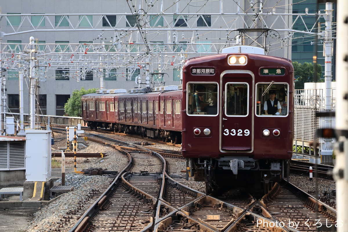 阪急電鉄 正雀車庫 3300系 3329F