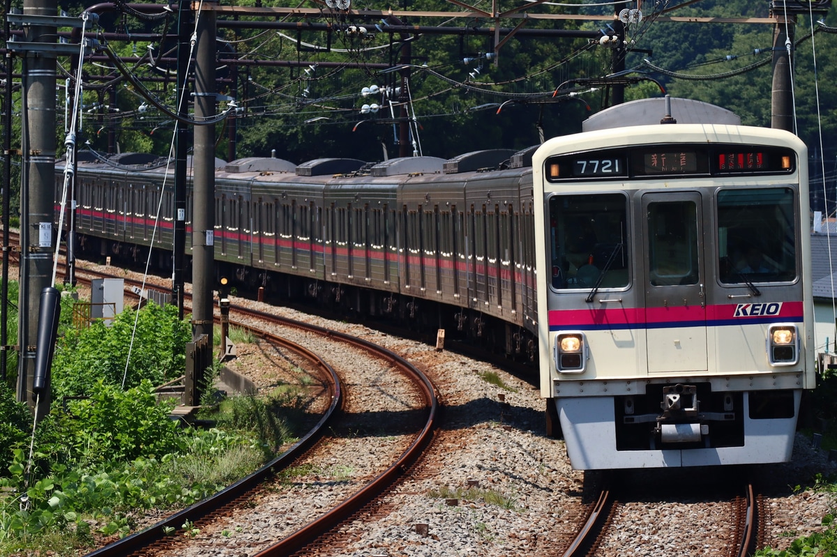 京王電鉄 若葉台検車区 7000系 7721F