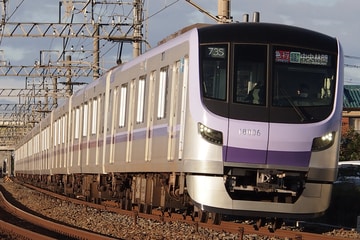 東京メトロ18000系18106Fを杉戸高野台～幸手間で撮影した画像