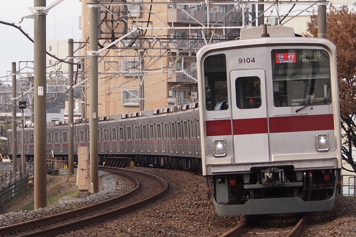 東武鉄道 森林公園検修区 9000系 9104F