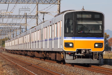 東武鉄道50090系51091Fを川越市～霞ヶ関間で撮影した画像