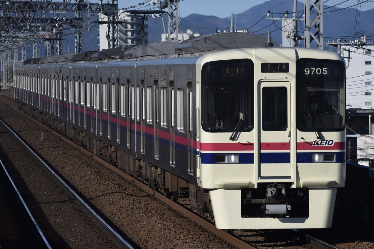 京王電鉄 若葉台検車区 9000系 9705F
