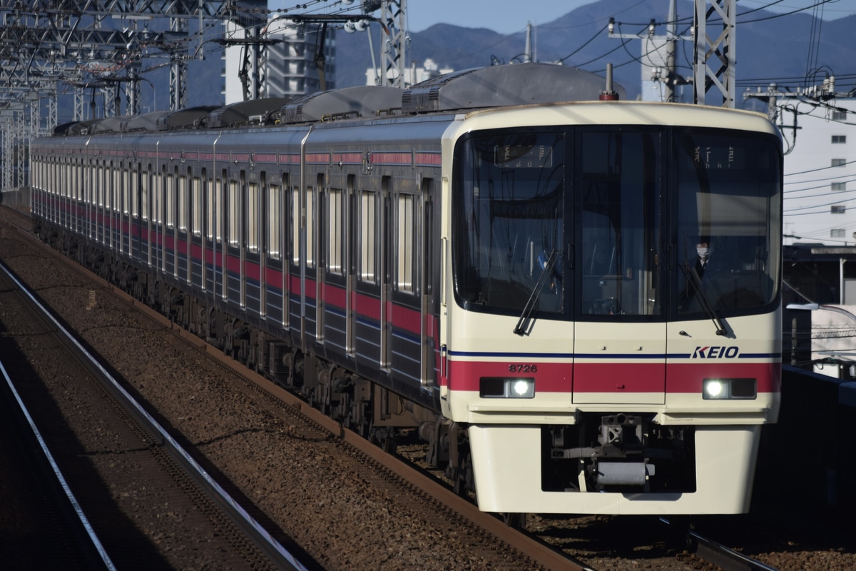 京王電鉄 若葉台検車区 8000系 8726F