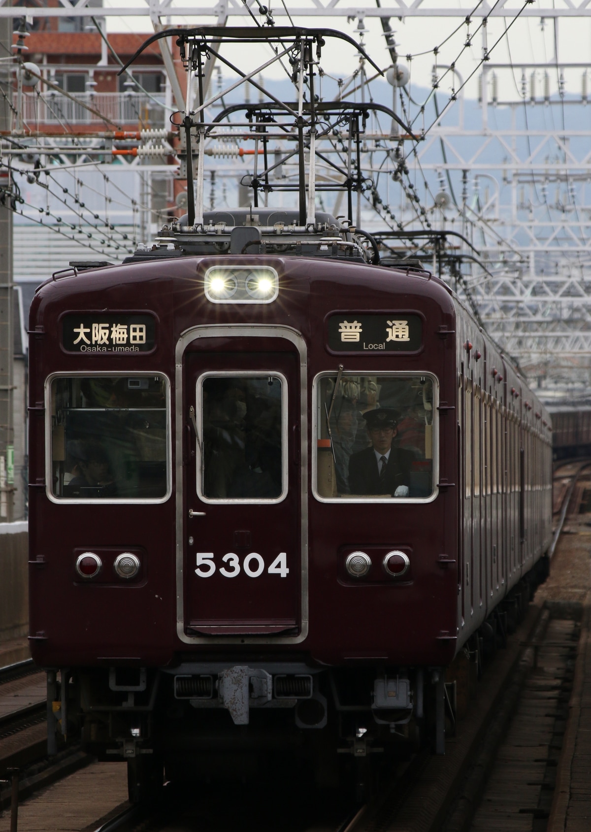 阪急電鉄 正雀車庫 5300系 5304F