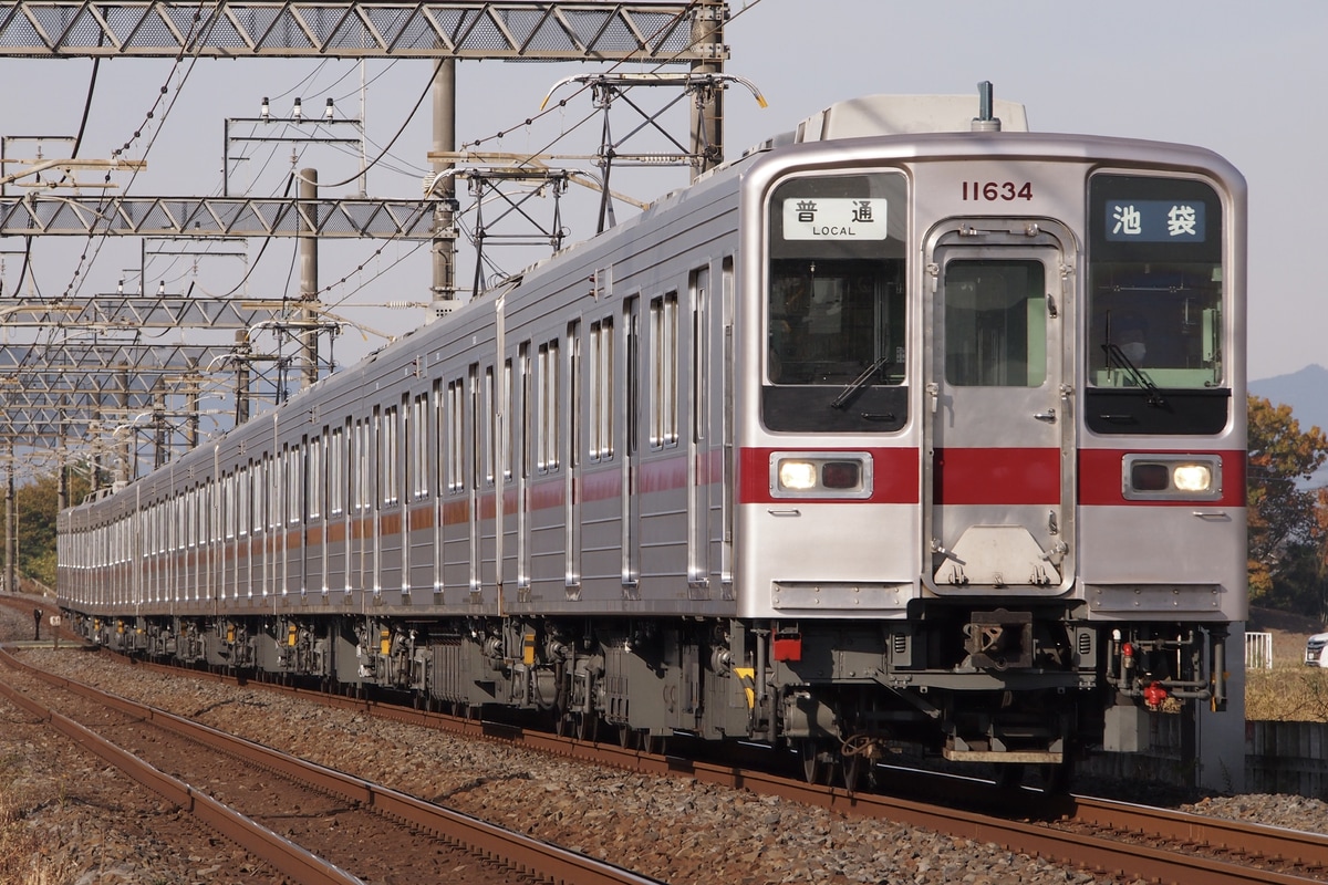 東武鉄道 森林公園検修区 10030系 11634F