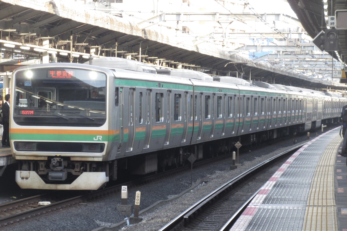 JR東日本  E231系 ヤマU520編成