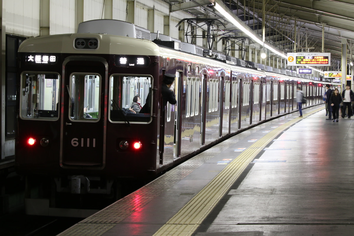阪急電鉄 平井車庫 6000系 6011F
