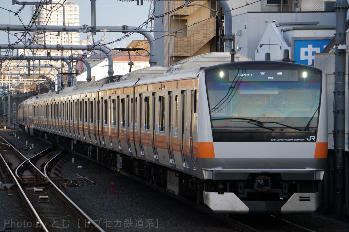 JR東日本 豊田車両センター本区 E233系 トタT34編成