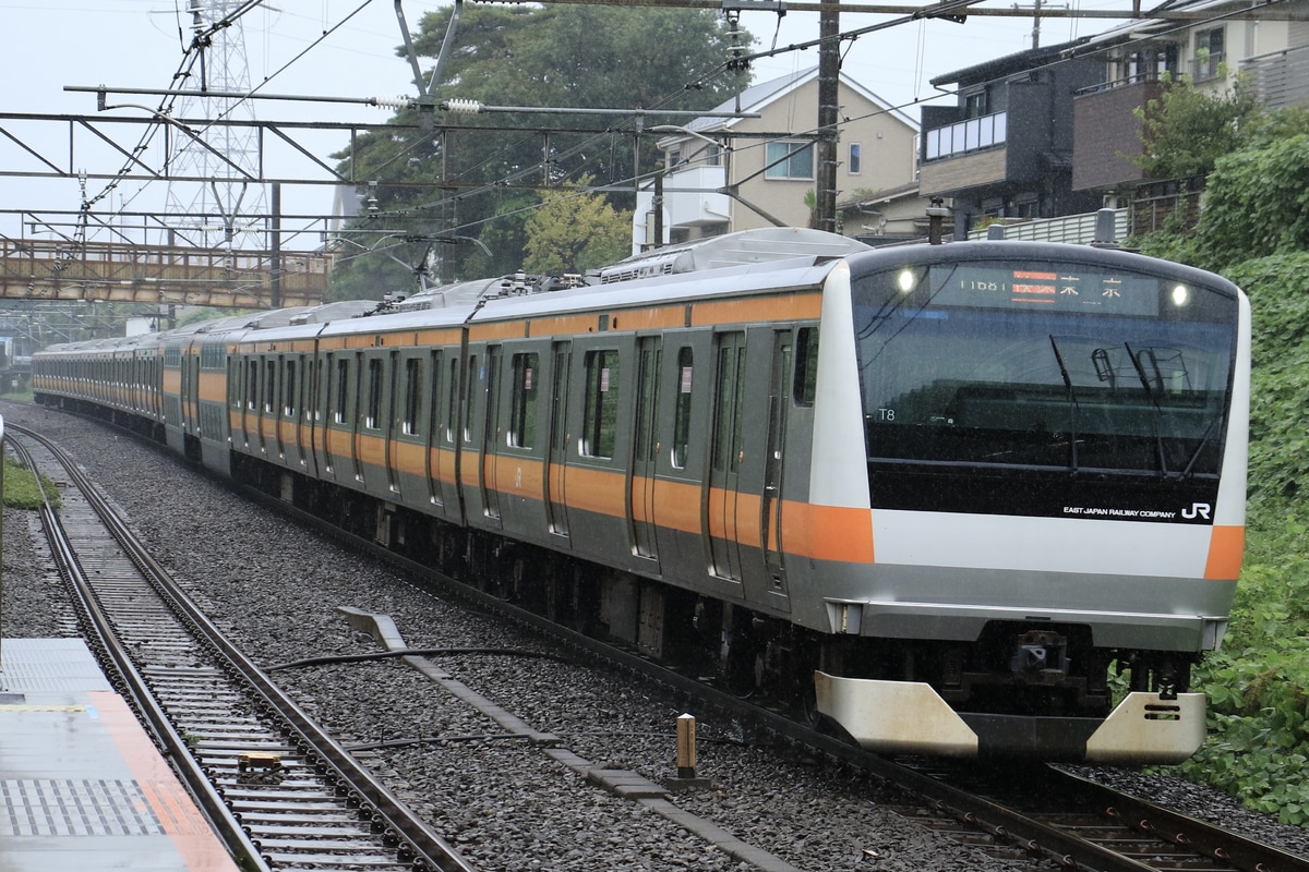 JR東日本 豊田車両センター本区 E233系 トタT8編成