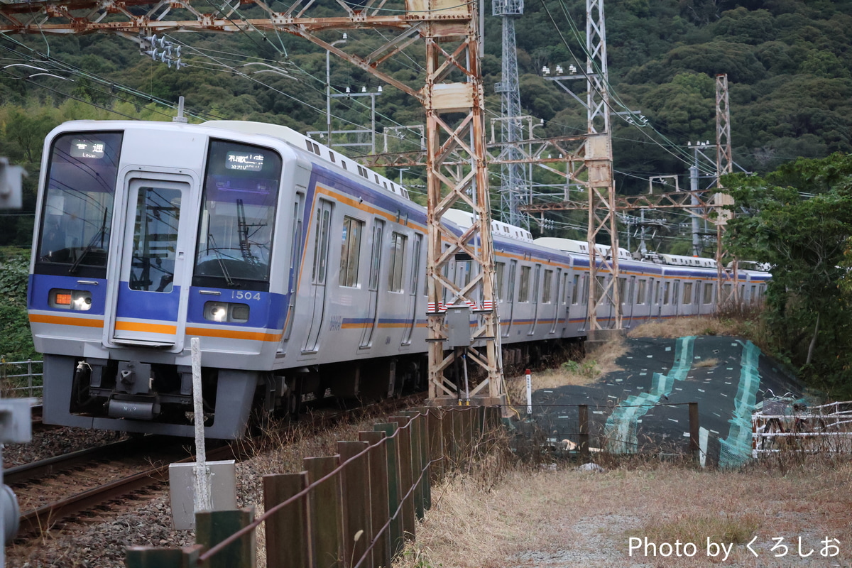 南海電気鉄道 住ノ江検車区 1000系 1004F