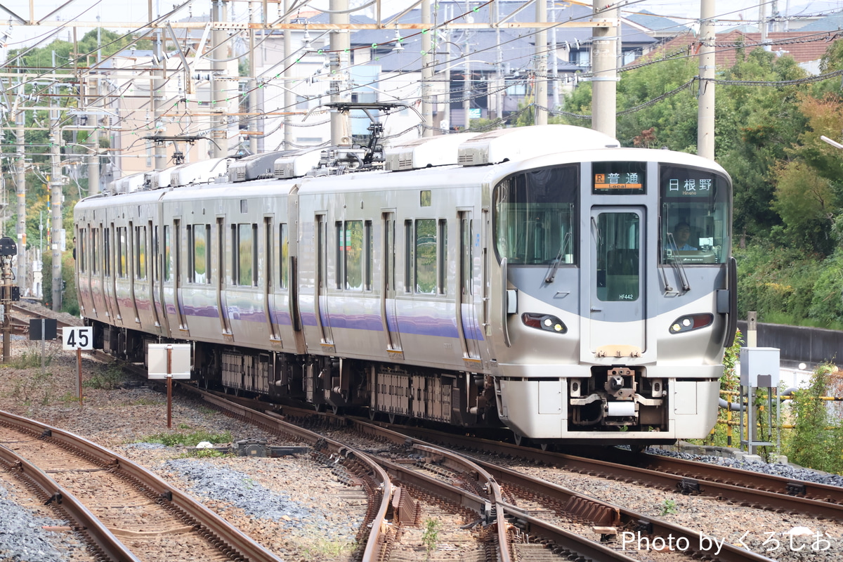 JR西日本 吹田総合車両所日根野支所 225系 HF442編成
