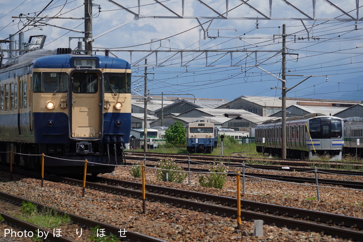 しなの鉄道 運輸区 115系 S9編成