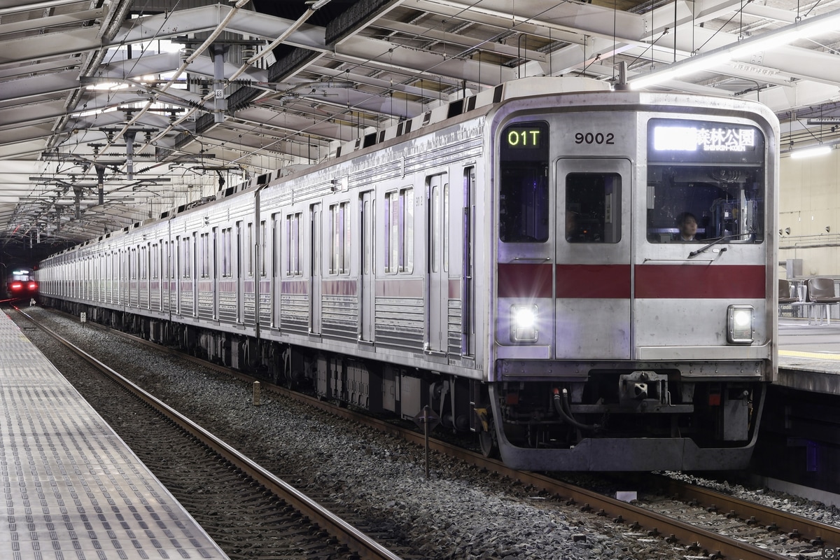 東武鉄道 森林公園検修区 9000系 9102F