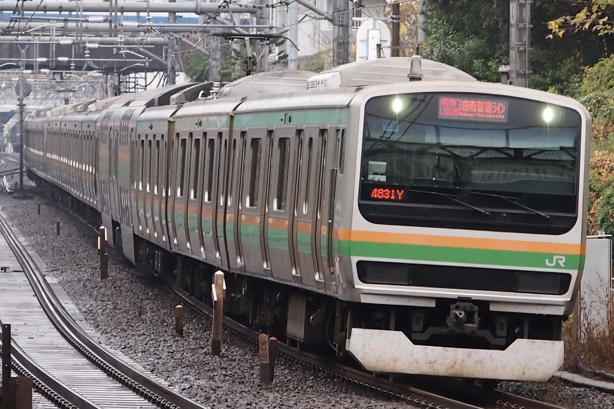 JR東日本 小山車両センター E231系 ヤマU520編成
