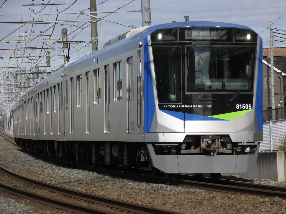 東武鉄道 南栗橋車両管区七光台支所 80000系 81505F