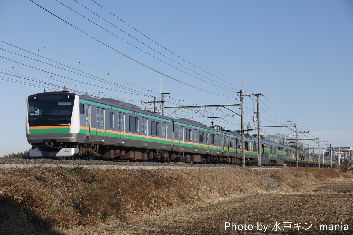 JR東日本 小山車両センター E233系 ヤマU631編成