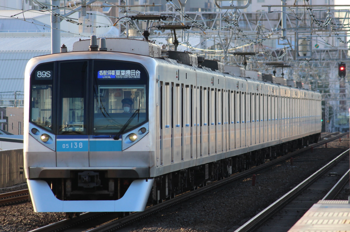 東京メトロ 深川検車区 05N系 05-138F