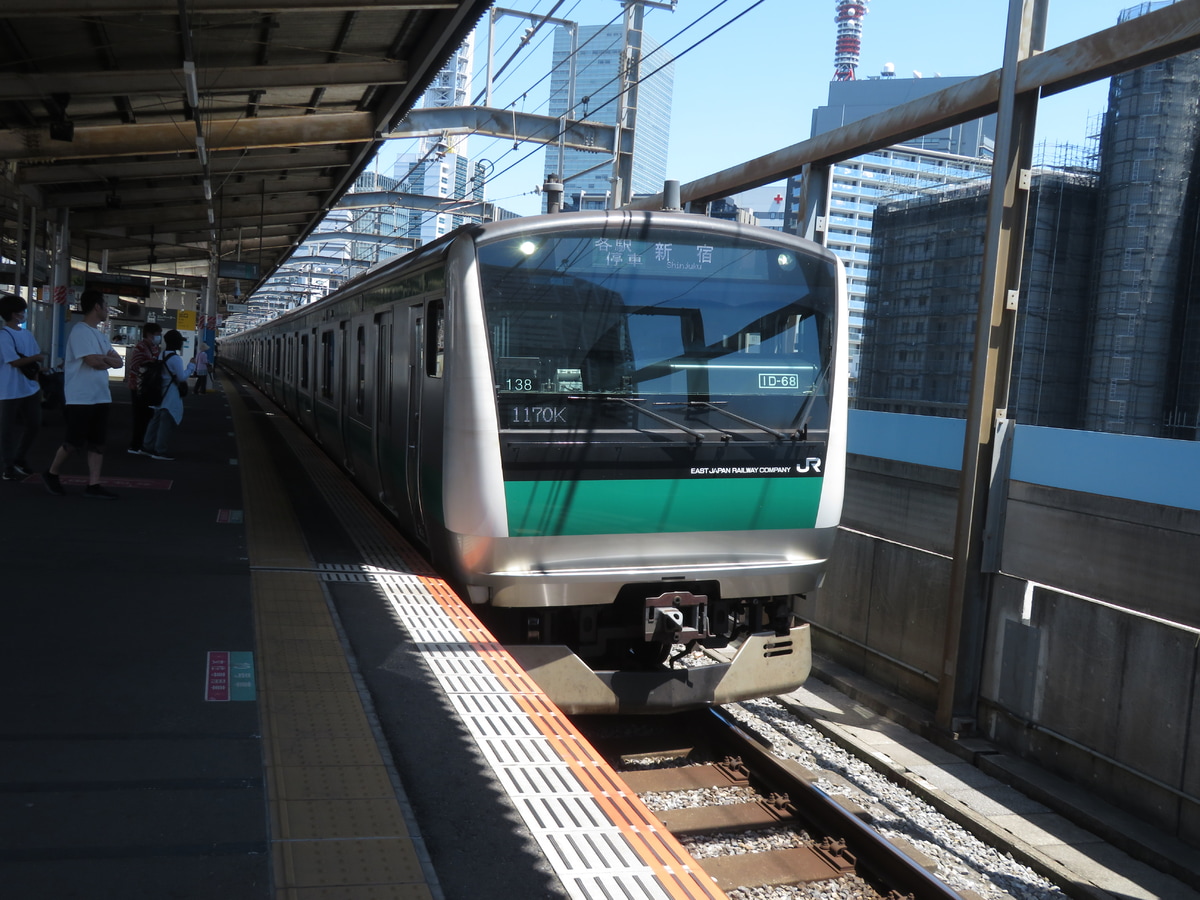 JR東日本 川越車両センター E233系 ハエ138編成